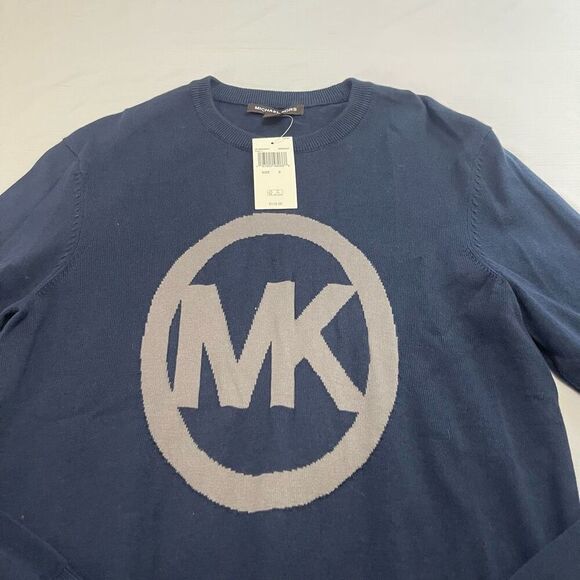 NWT Michael Kors Midnight Blue Sweater Size  Small New - Picture 2 of 7